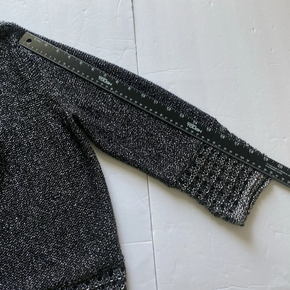Black and‎ Silver Sweater